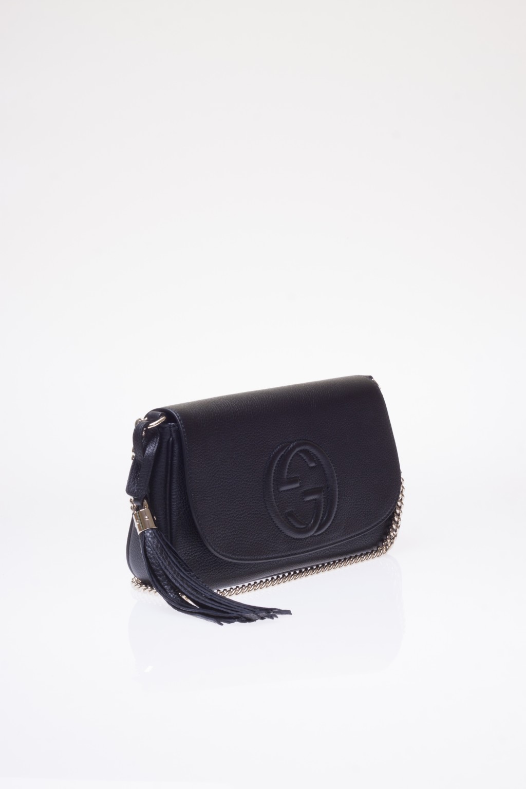 Gucci soho wristlet on sale black